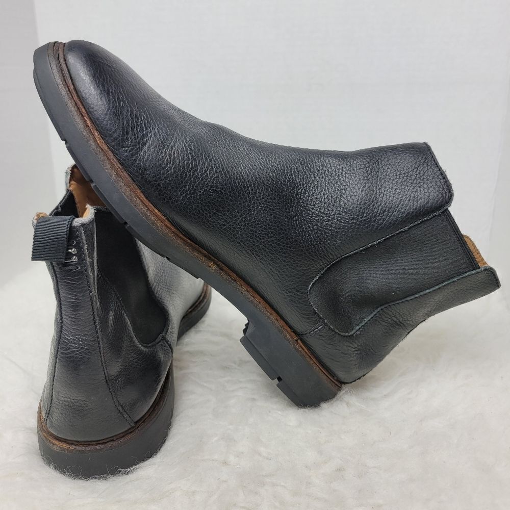 Coach Mens Chelsea Boots Size 9D Black Leather FG 2988 Shoes - Picture 4 of 10